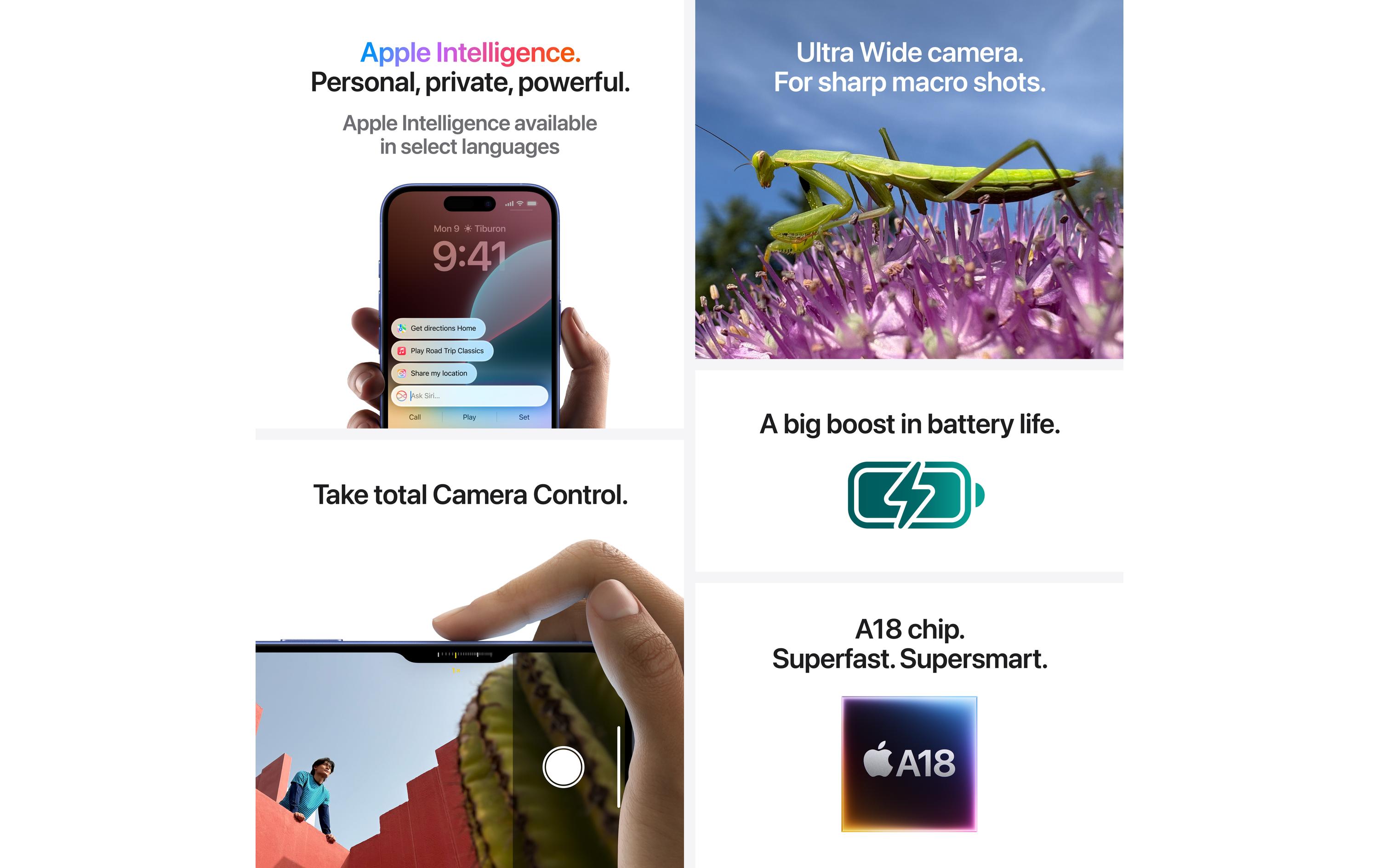 Apple iPhone 16 Plus 256 GB Schwarz DEP