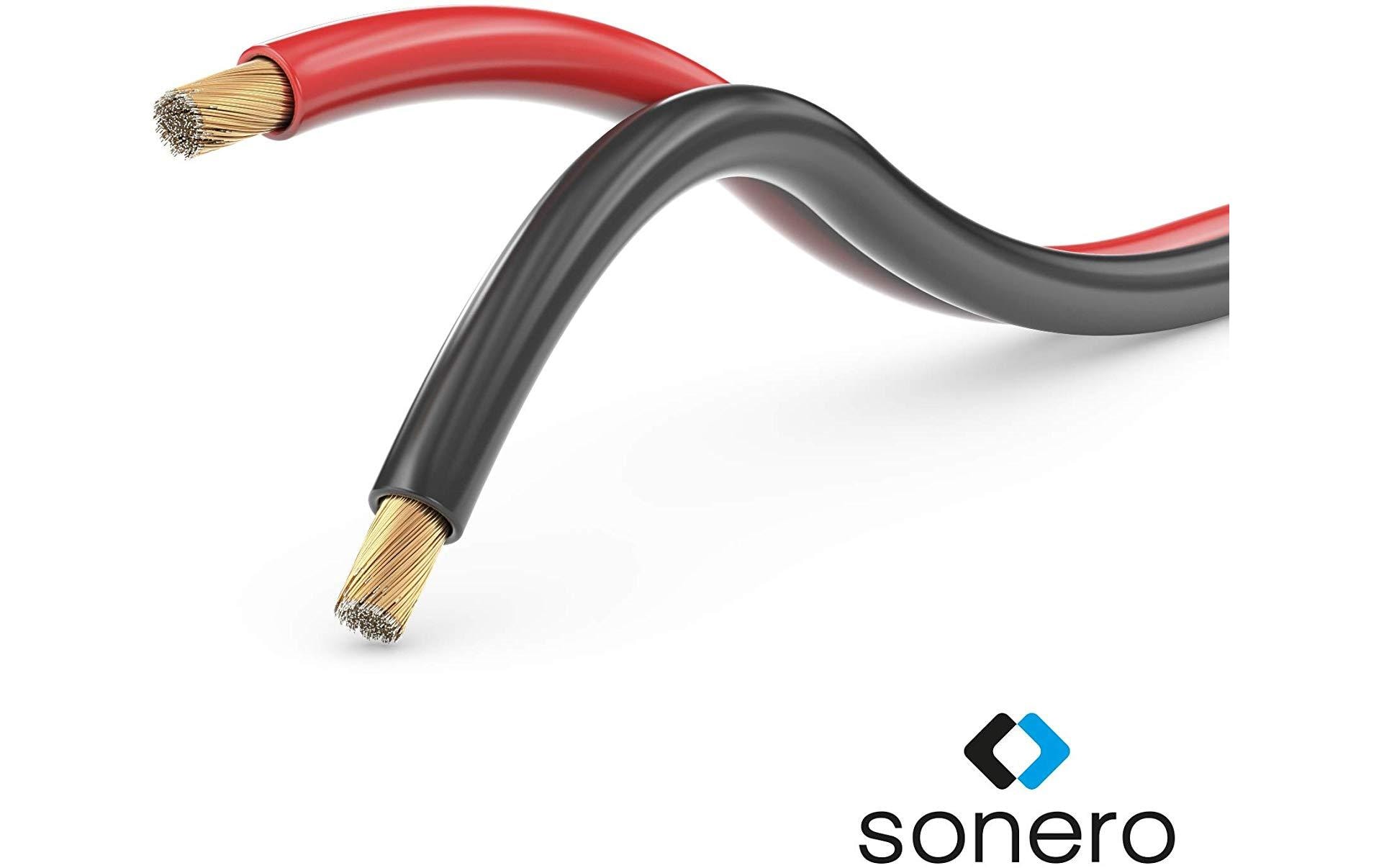sonero Lautsprecherkabel 0.75 mm² CCA 20 m