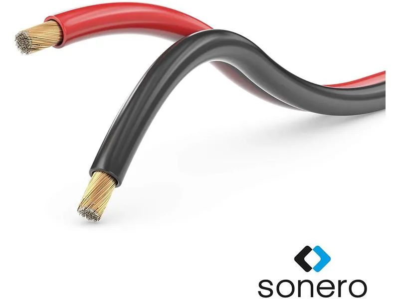 sonero Lautsprecherkabel 0.75 mm² CCA 30 m