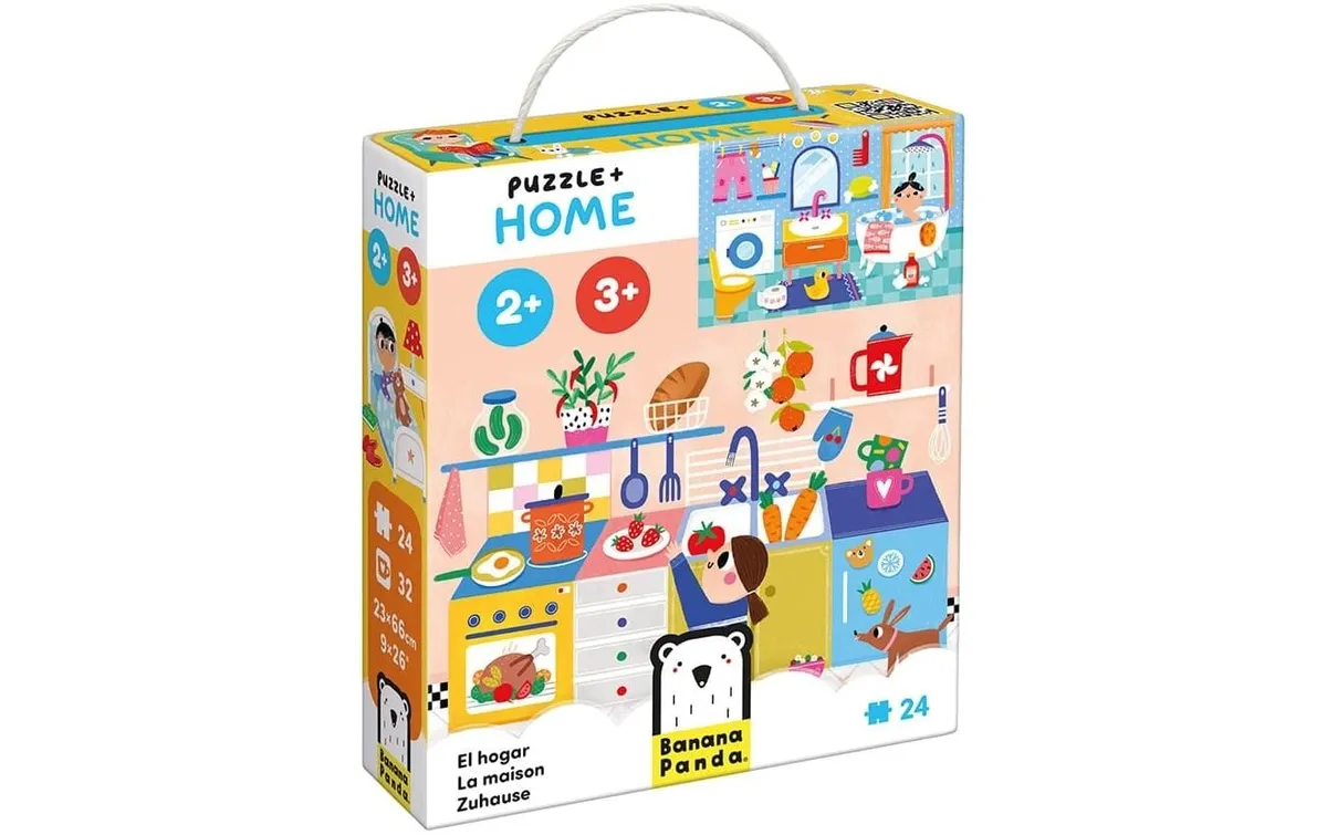 Banana Panda Puzzle + Zuhause Banana Panda Puzzle + Zuhause