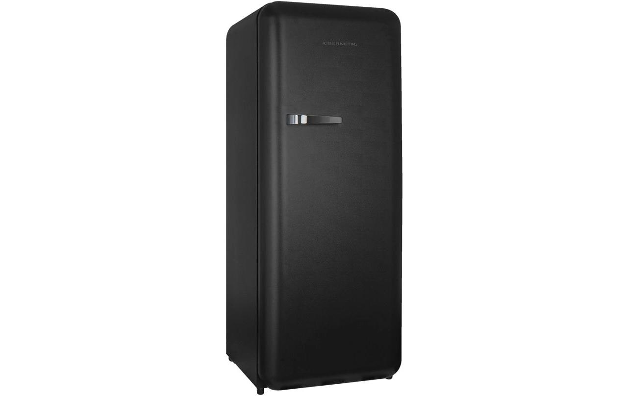 Kibernetik Retro Kühlschrank KSG260 Rechts, Schwarz
