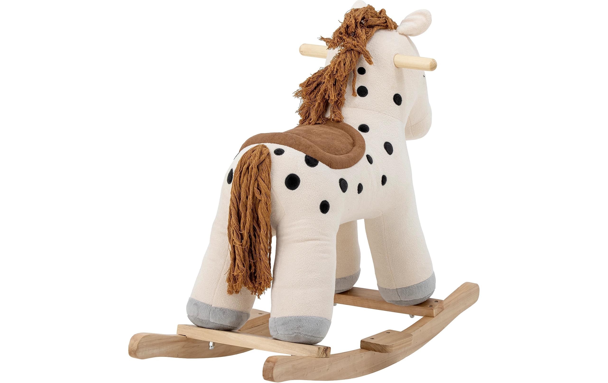 Bloomingville Schaukelpferd Merlen Weiss