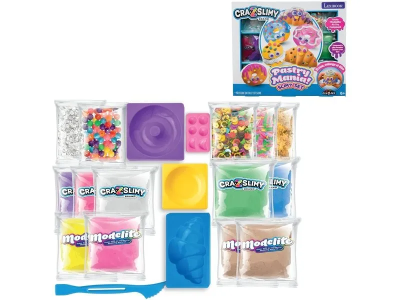 Cra-Z-Art Knete Cra-Z-Slimy Pastry Mania Mehrfarbig Cra-Z-Art Knete Cra-Z-Slimy Pastry Mania Mehrfarbig