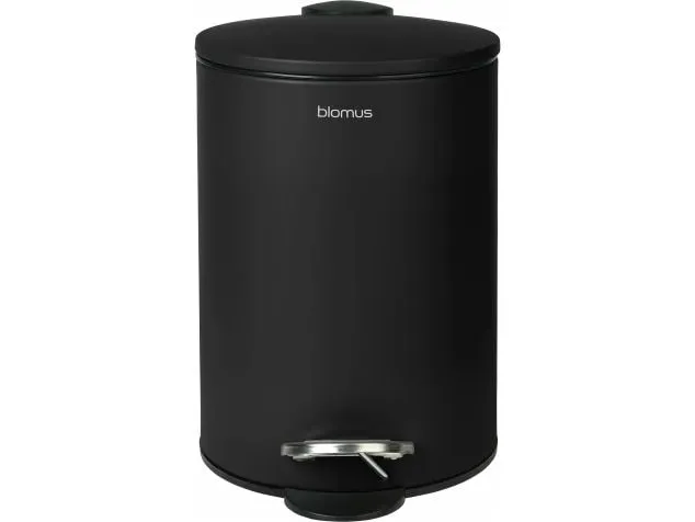 Blomus Treteimer Tubo 3 l, Schwarz Blomus Treteimer Tubo 3 l, Schwarz