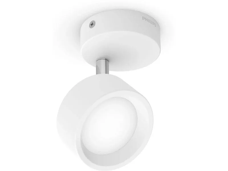 Philips Aufbauspot Bracia 1 x 5.5W 2700K Weiss Philips Aufbauspot Bracia 1 x 5.5W 2700K Weiss