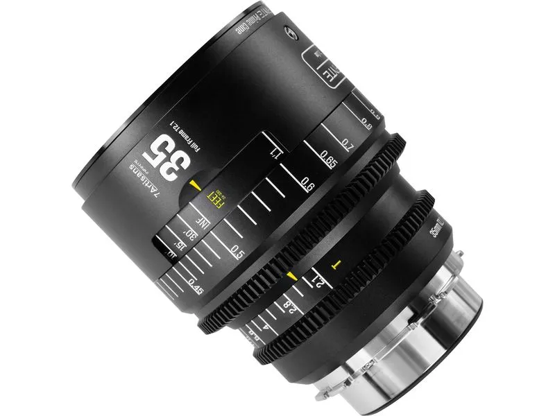 7Artisans Festbrennweite 35mm T/2.1 INFINTE Schwarz – Arri PL 7Artisans Festbrennweite 35mm T/2.1 INFINTE Schwarz – Arri PL