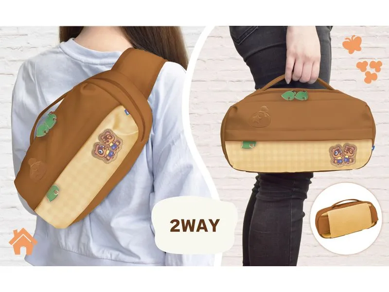 Hori Umhängetasche «Adventure Pack» – holzbraun [NSW2/NSW]