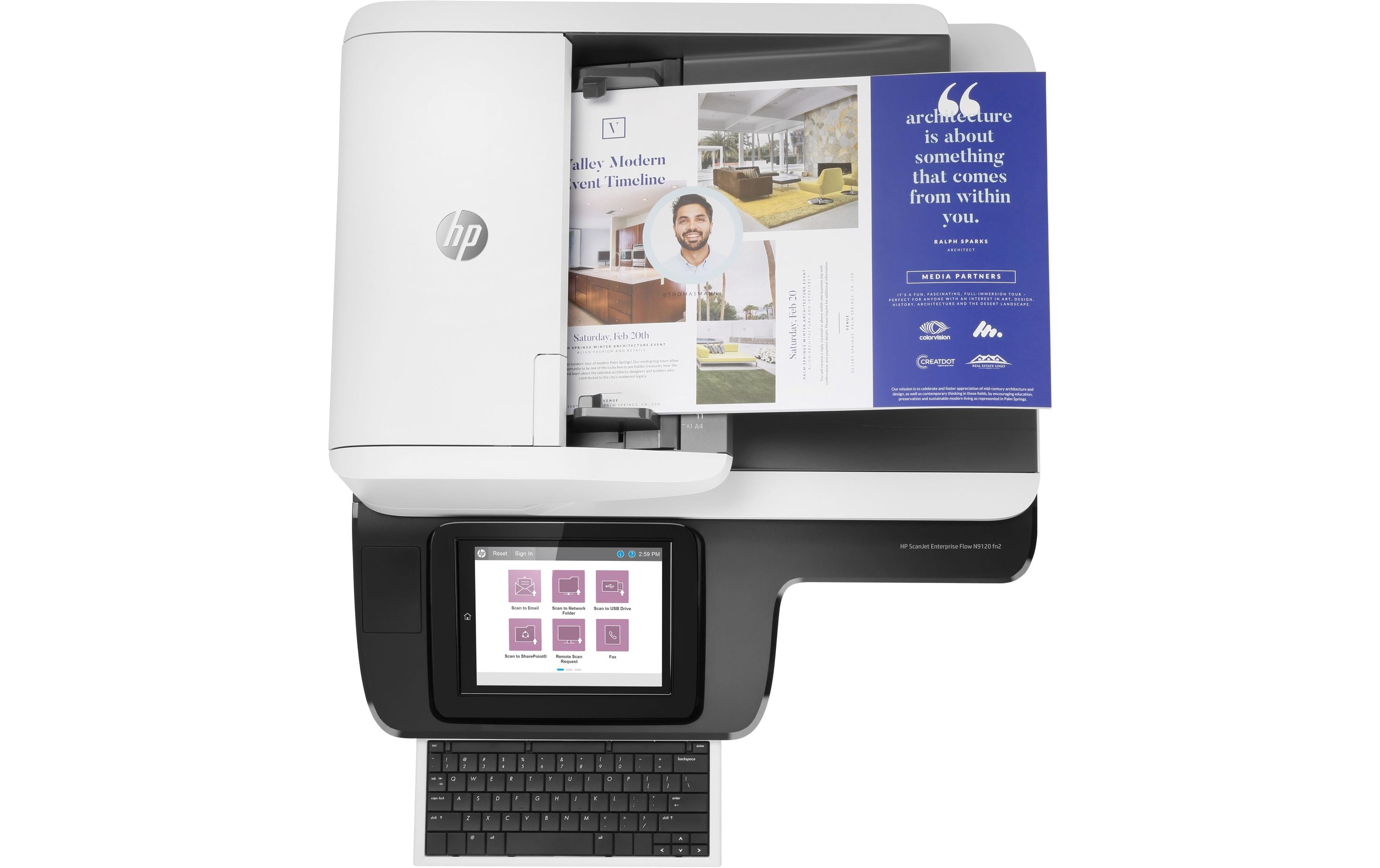 HP Dokumentenscanner ScanJet Enterprise Flow N9120 fn2