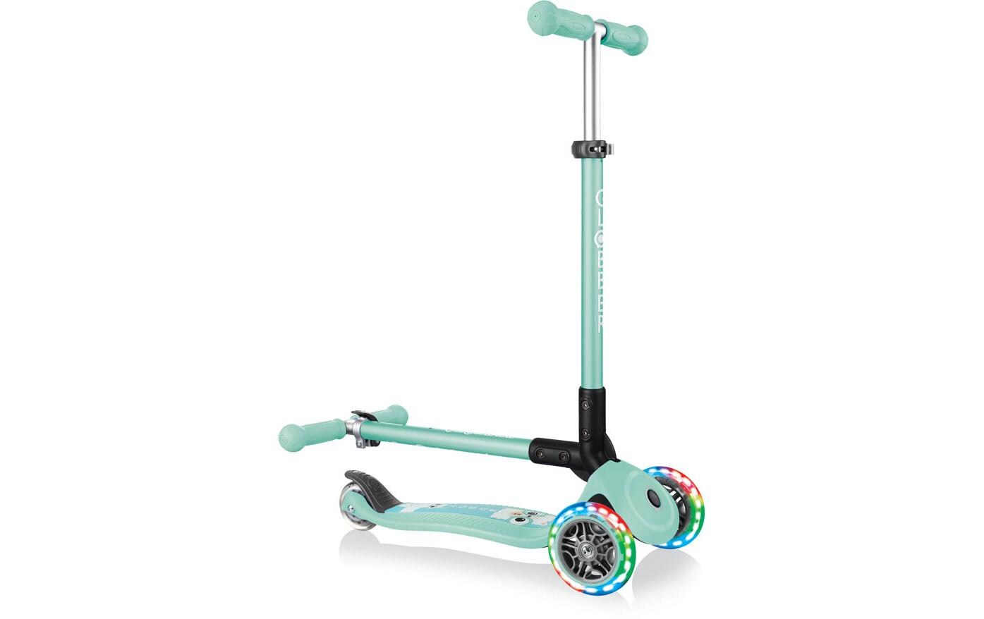 GLOBBER Scooter Primo Foldable Fantasy Lights Mint