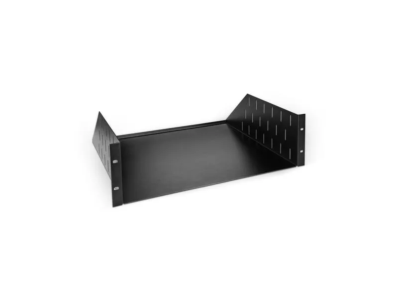 Adam Hall RACK TRAY 03 3 HE Stahl 375 mm tief Schwarz Adam Hall RACK TRAY 03 3 HE Stahl 375 mm tief Schwarz