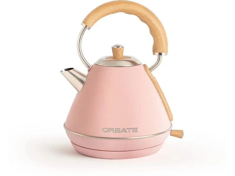 Create Wasserkocher Retro M 1 l, Pastelrosa Create Wasserkocher Retro M 1 l, Pastelrosa