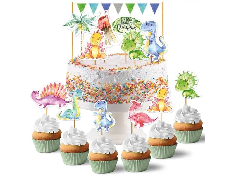 Papierdrachen Dino – Set 4 Geburtstag Papierdrachen Dino – Set 4 Geburtstag
