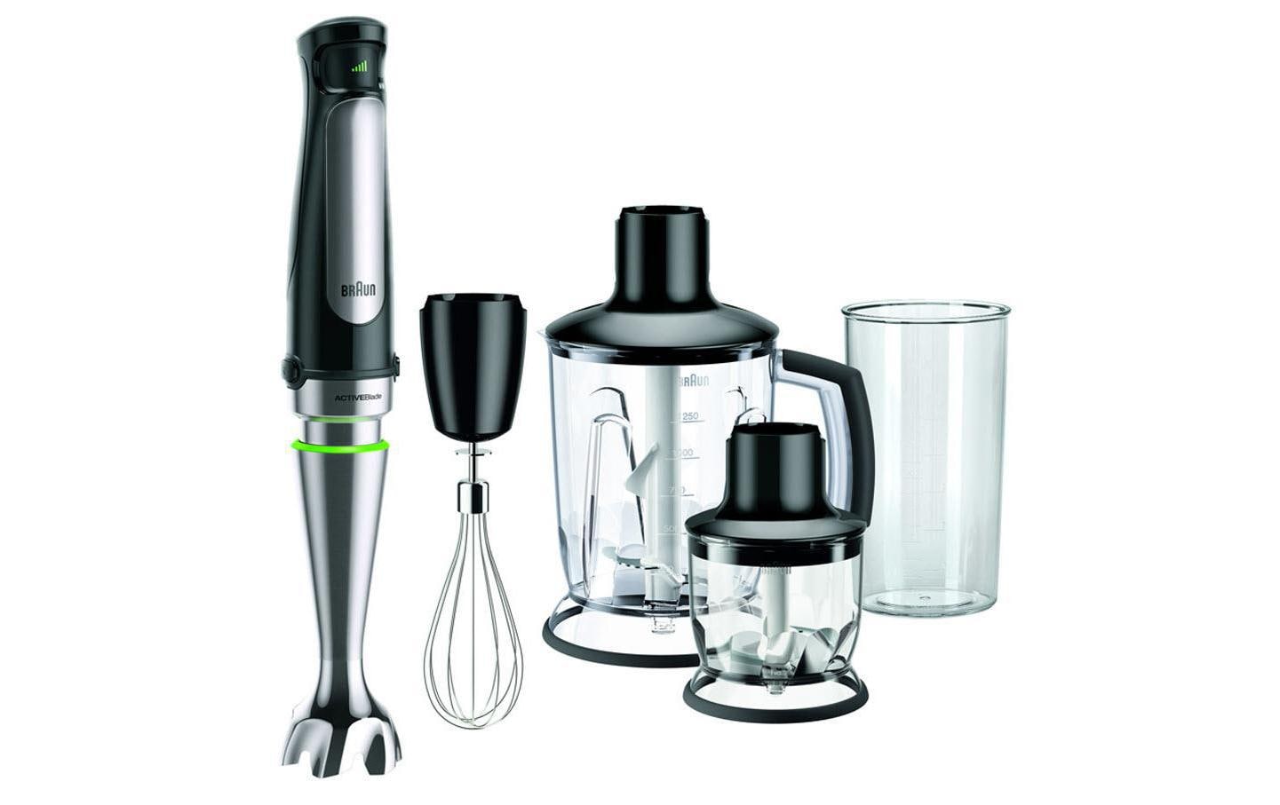 Braun Stabmixer MultiQuick 7 MQ7045X Silber/Schwarz