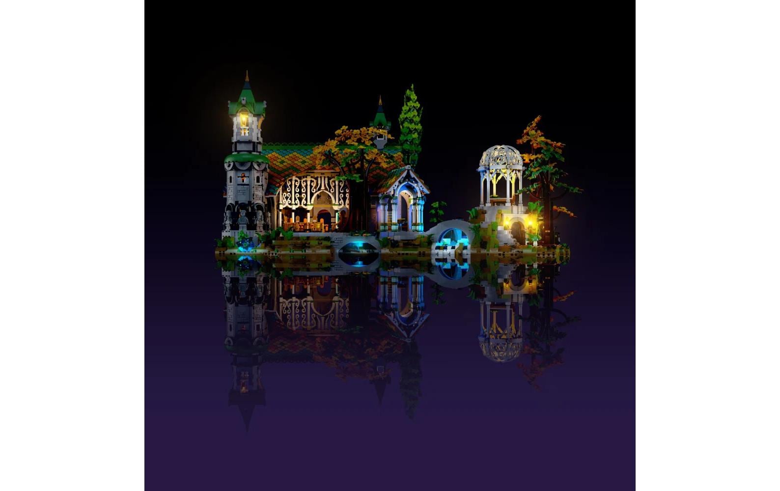 Light My Bricks LED-Licht-Set für LEGO® Der Herr der Ringe Bruchtal 10316