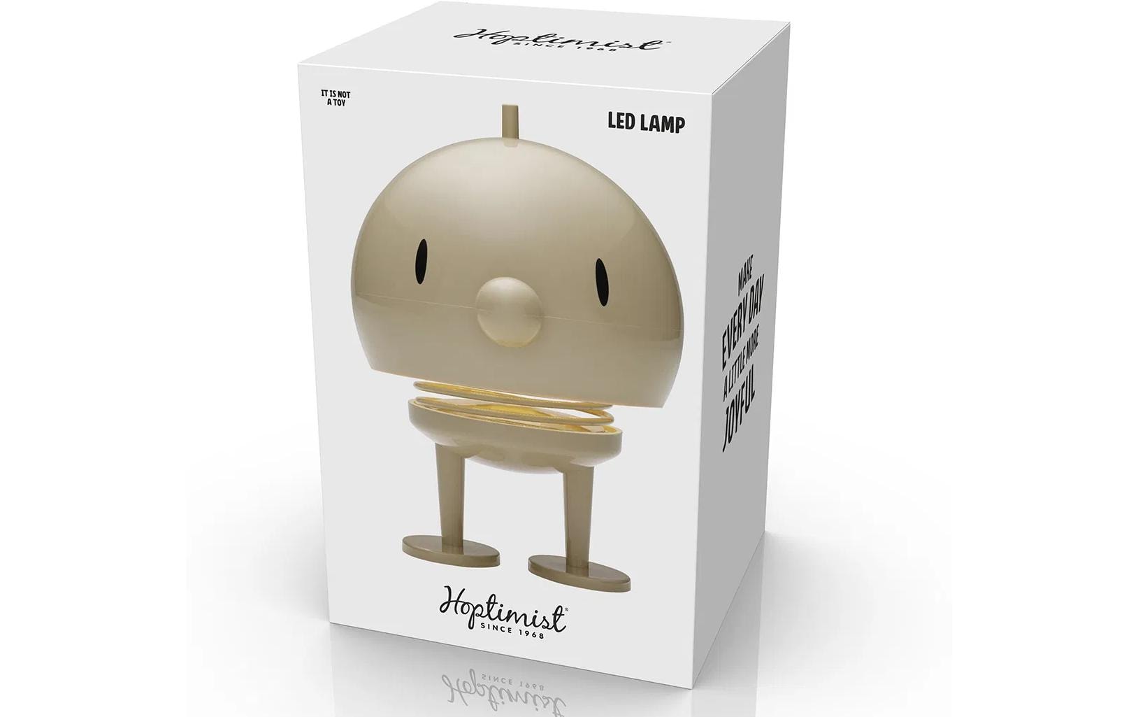 Hoptimist Tischleuchte Bumble Latte, XL ABS/Stahl, 15 x 23 cm