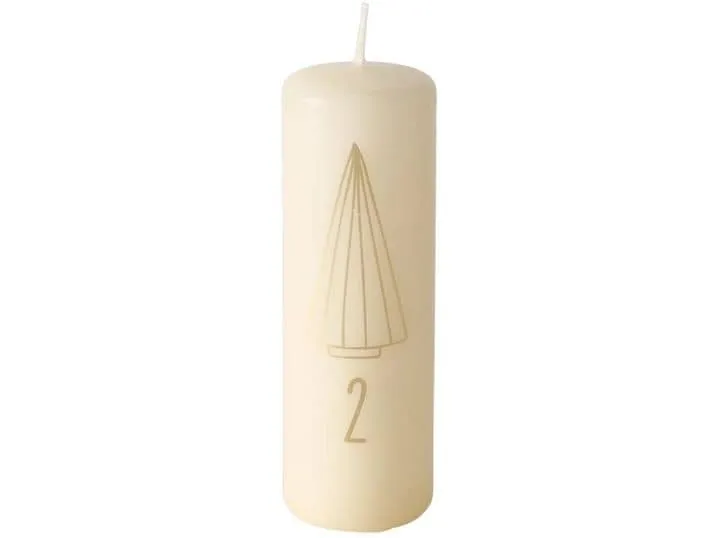 Boltze Weihnachtskerze Advent Gold