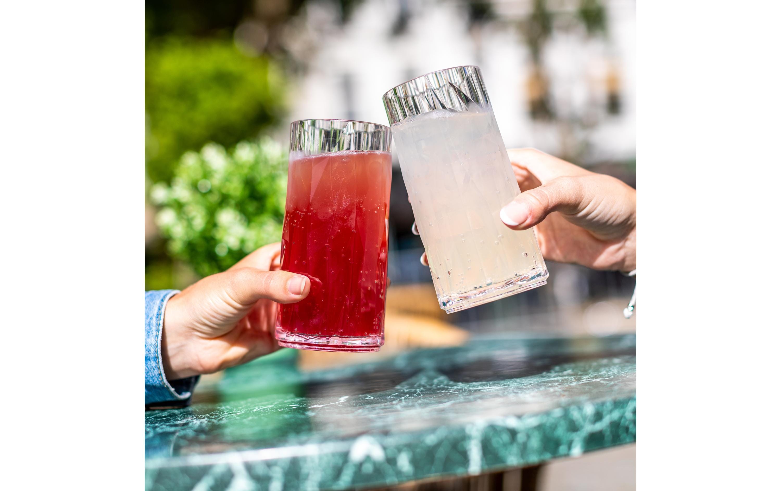 Koziol Cocktailbecher Superglas Club No. 8, 300 ml, 2 Stück