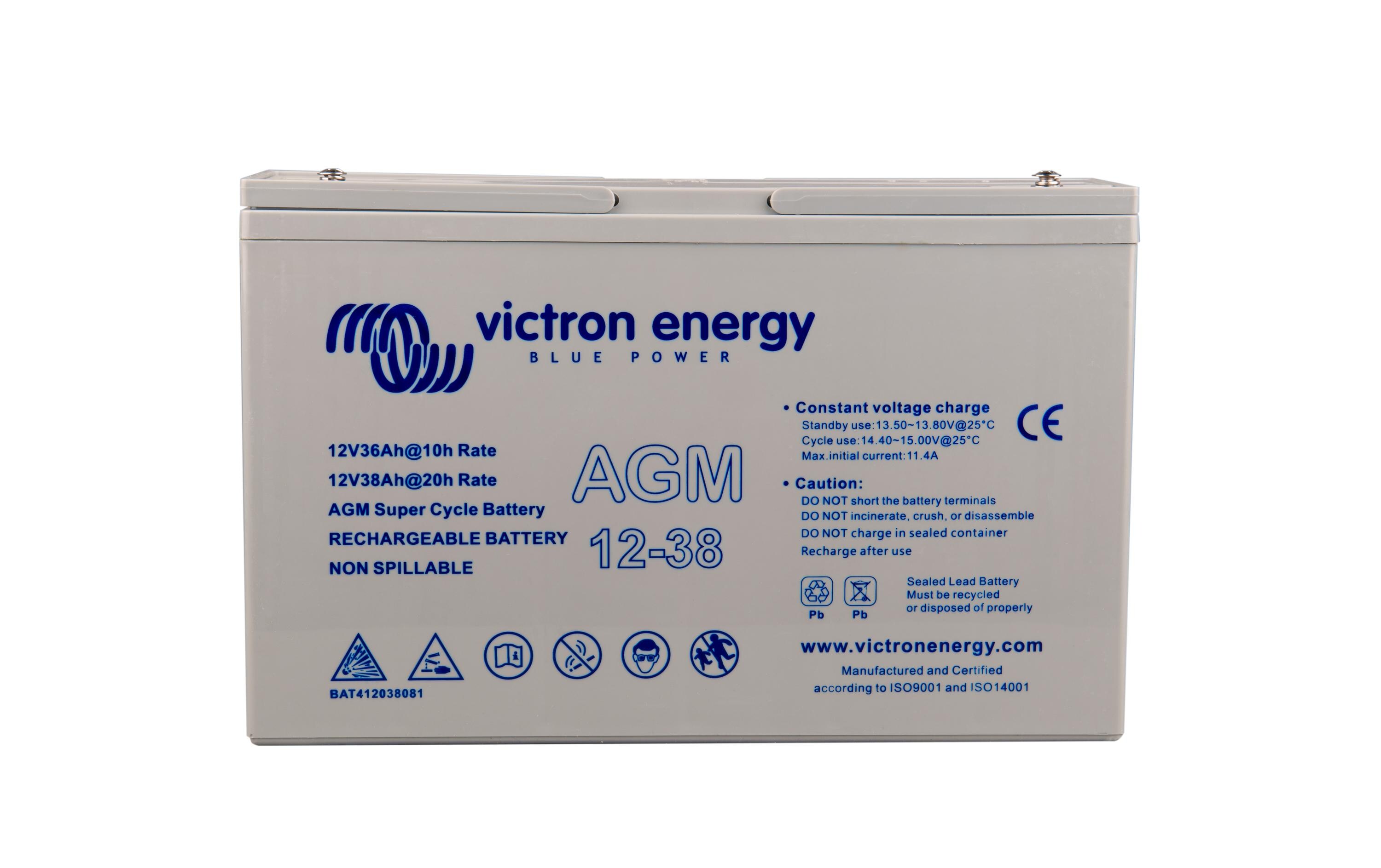 Victron Batterie AGM Super Cycle 12 V / 38 Ah Victron Batterie AGM Super Cycle 12 V / 38 Ah