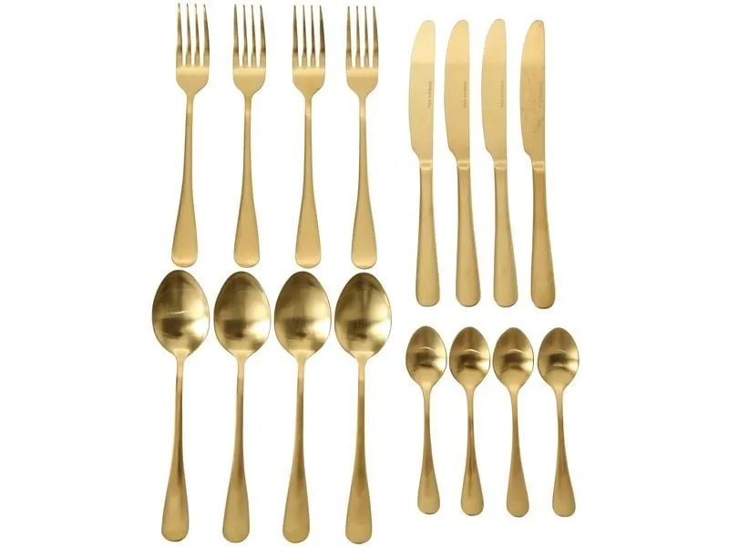 Boltze Besteck-Set Landlord 16-teilig, Gold Boltze Besteck-Set Landlord 16-teilig, Gold