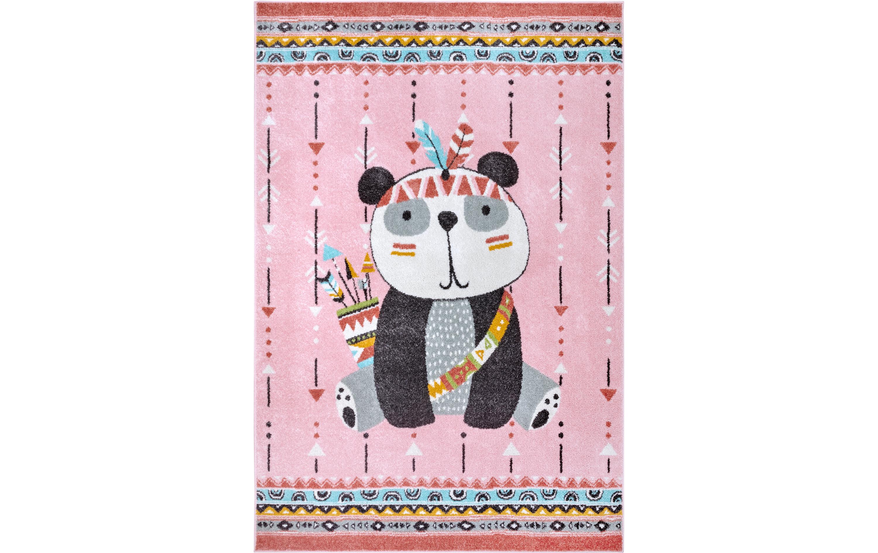 Hanse Home Dekoteppich Panda 120 x 170 cm, Rosa Hanse Home Dekoteppich Panda 120 x 170 cm, Rosa