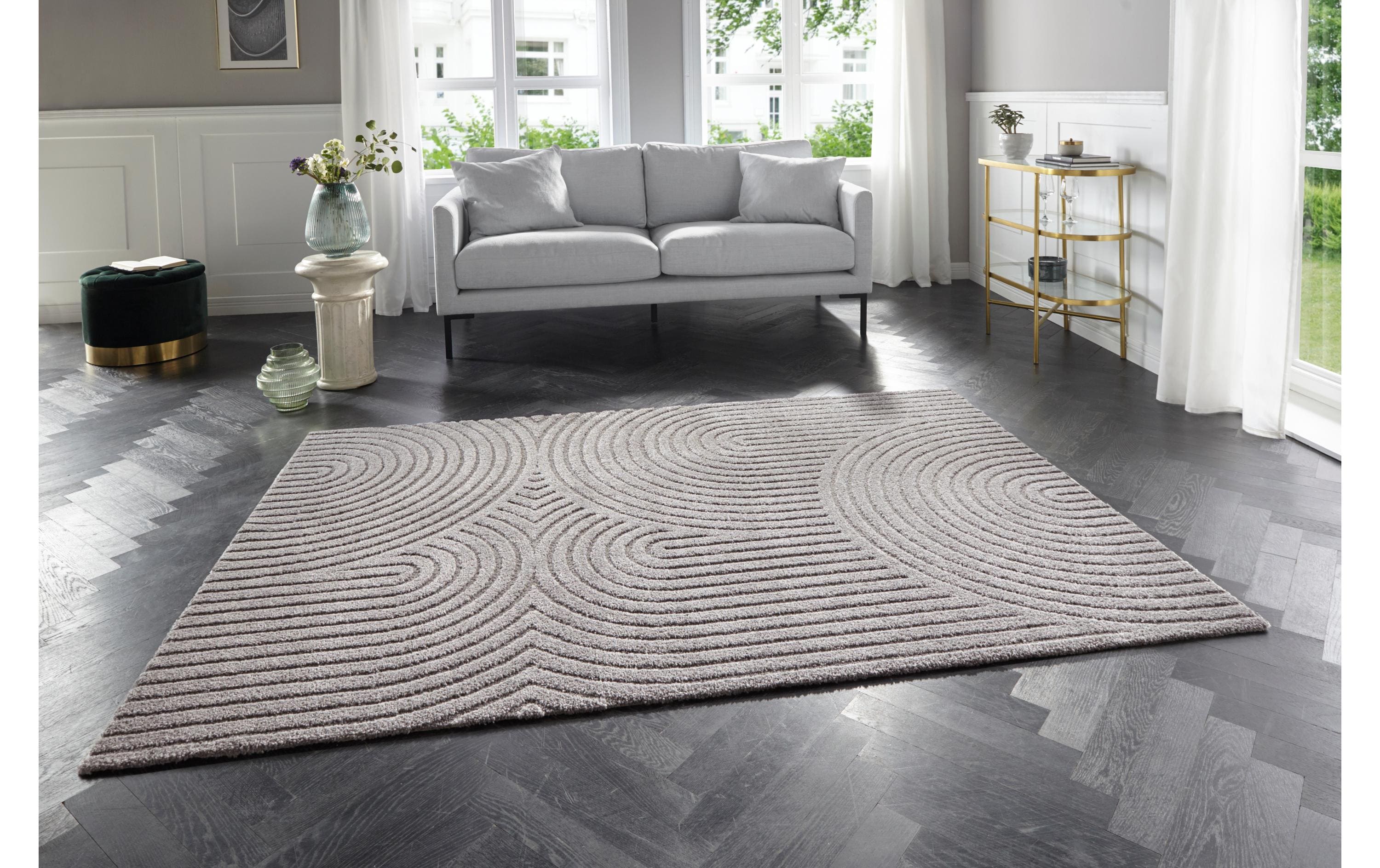 Elle Decoration Teppich Panglao 120 cm x 170 cm, Grey