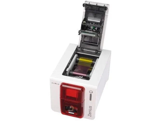Evolis Kartendrucker Evolis Zenius red Expert USB + Ethernet