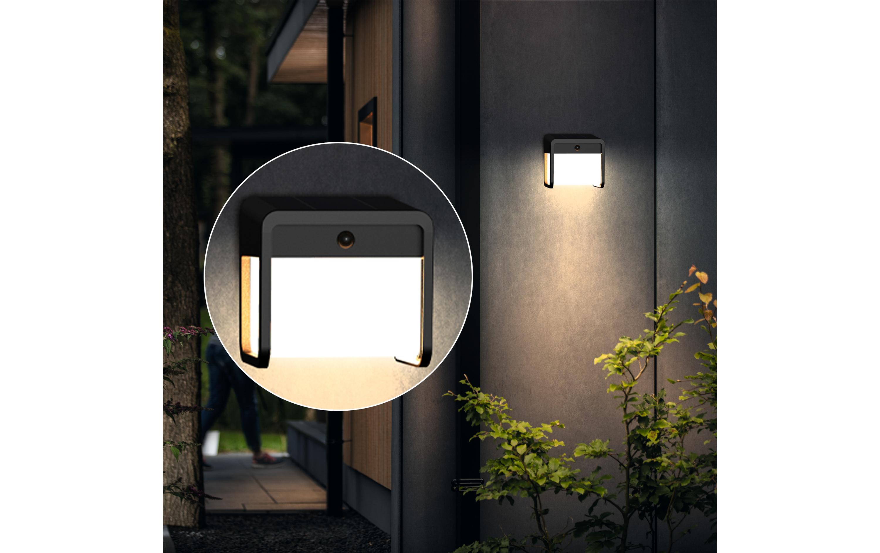 Philips Ezra Wand Solar UE 3000K schwarz