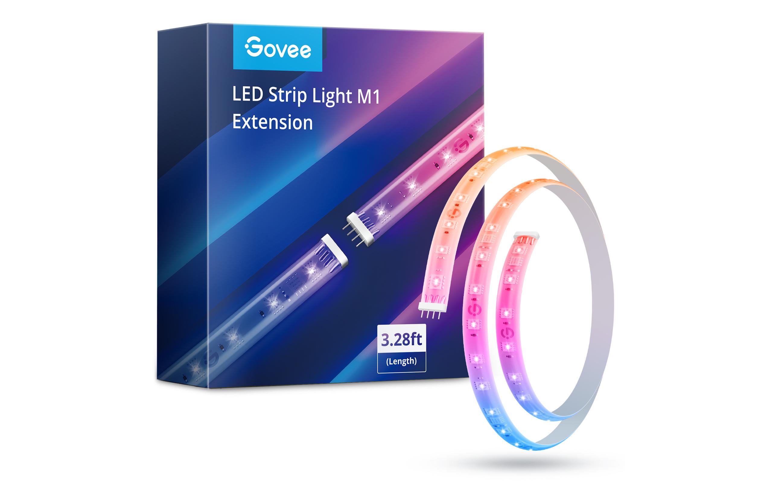 Govee LED Stripe Erweiterung, 1m, RGBICW