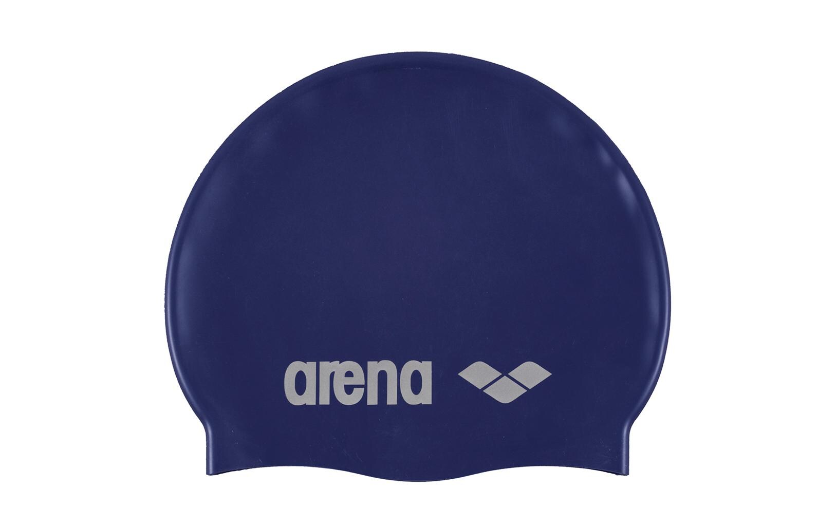 Arena Badekappe Classic Silicone Cap, Blau