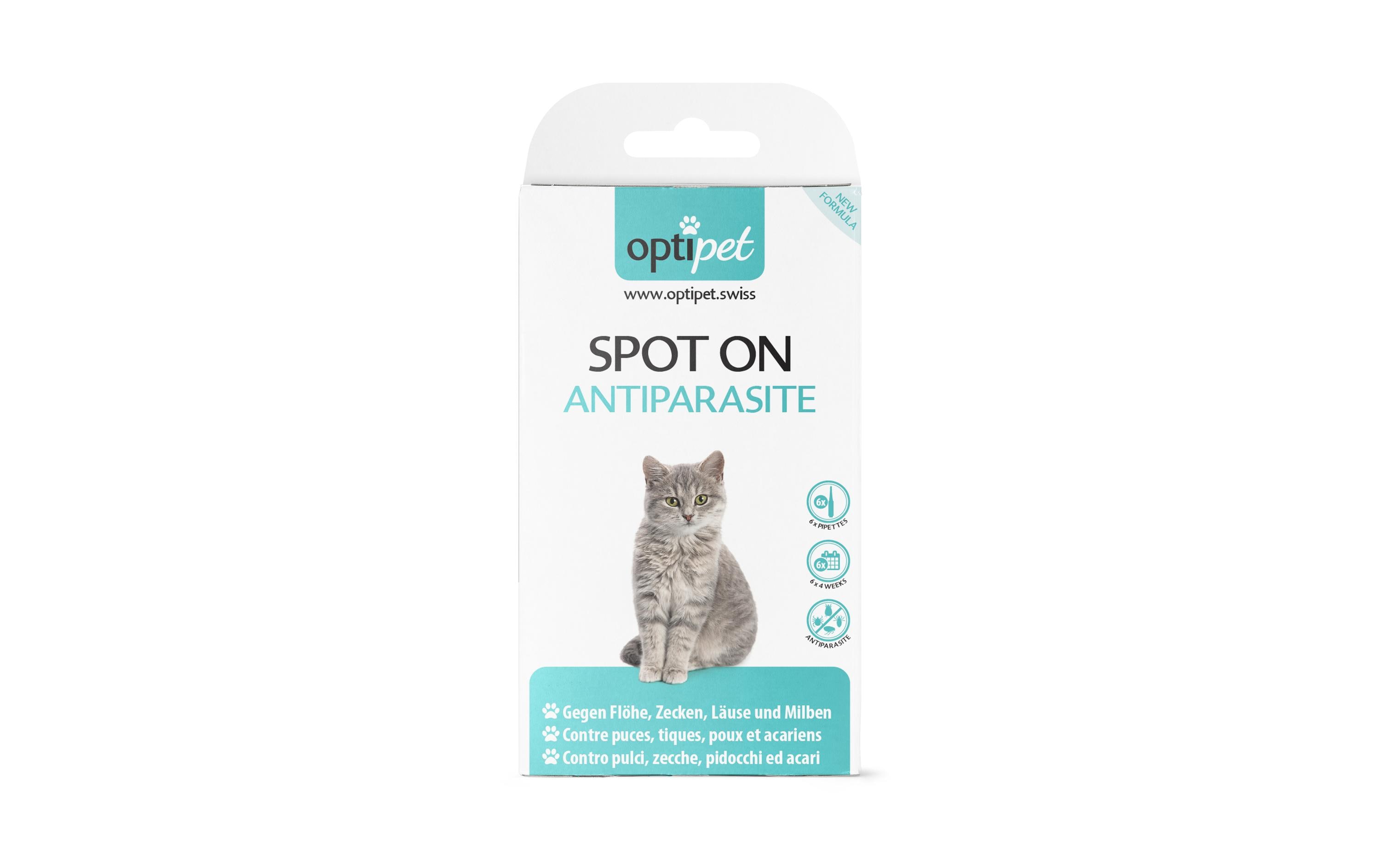 OptiPet Anti-Parasit-Tropfen SPOT ON 6 x 1 ml OptiPet Anti-Parasit-Tropfen SPOT ON 6 x 1 ml