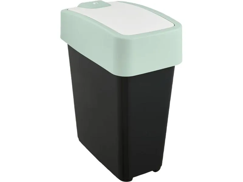 keeeper Abfalleimer Magne 10 l, Flip-Deckel, soft green