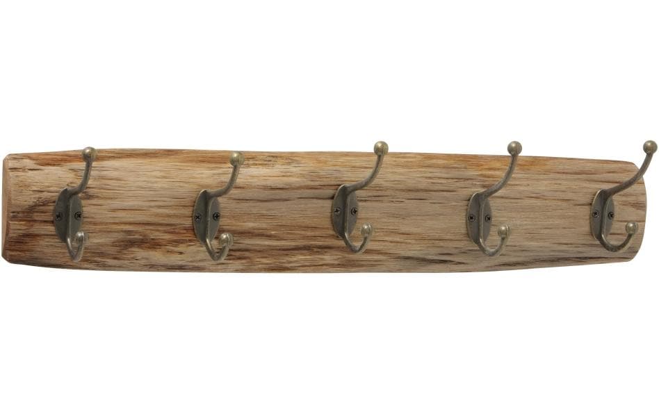 Boltze Wandgarderobe Brando 55 x 10 cm, Braun