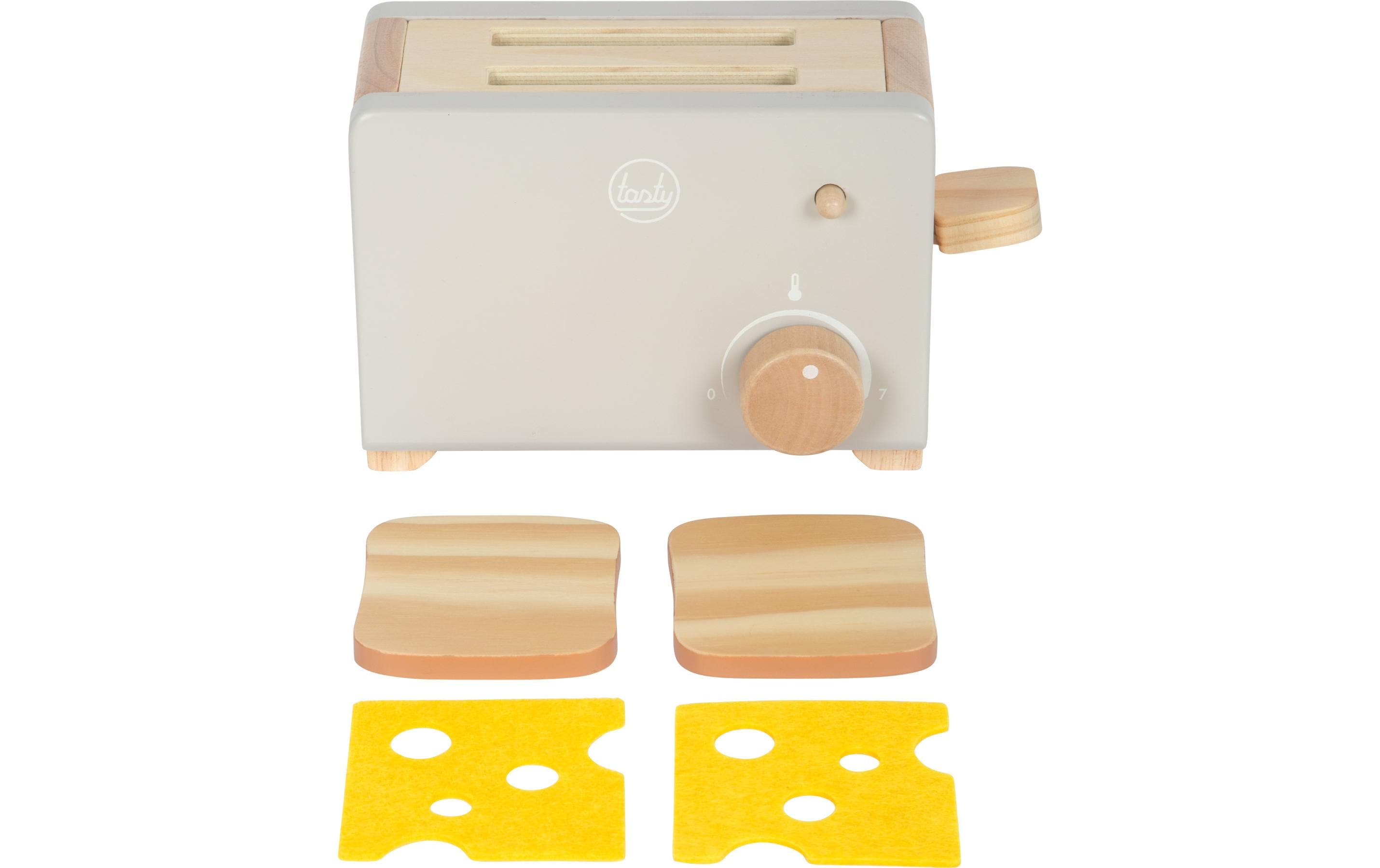 small foot Toaster-Set grau tasty