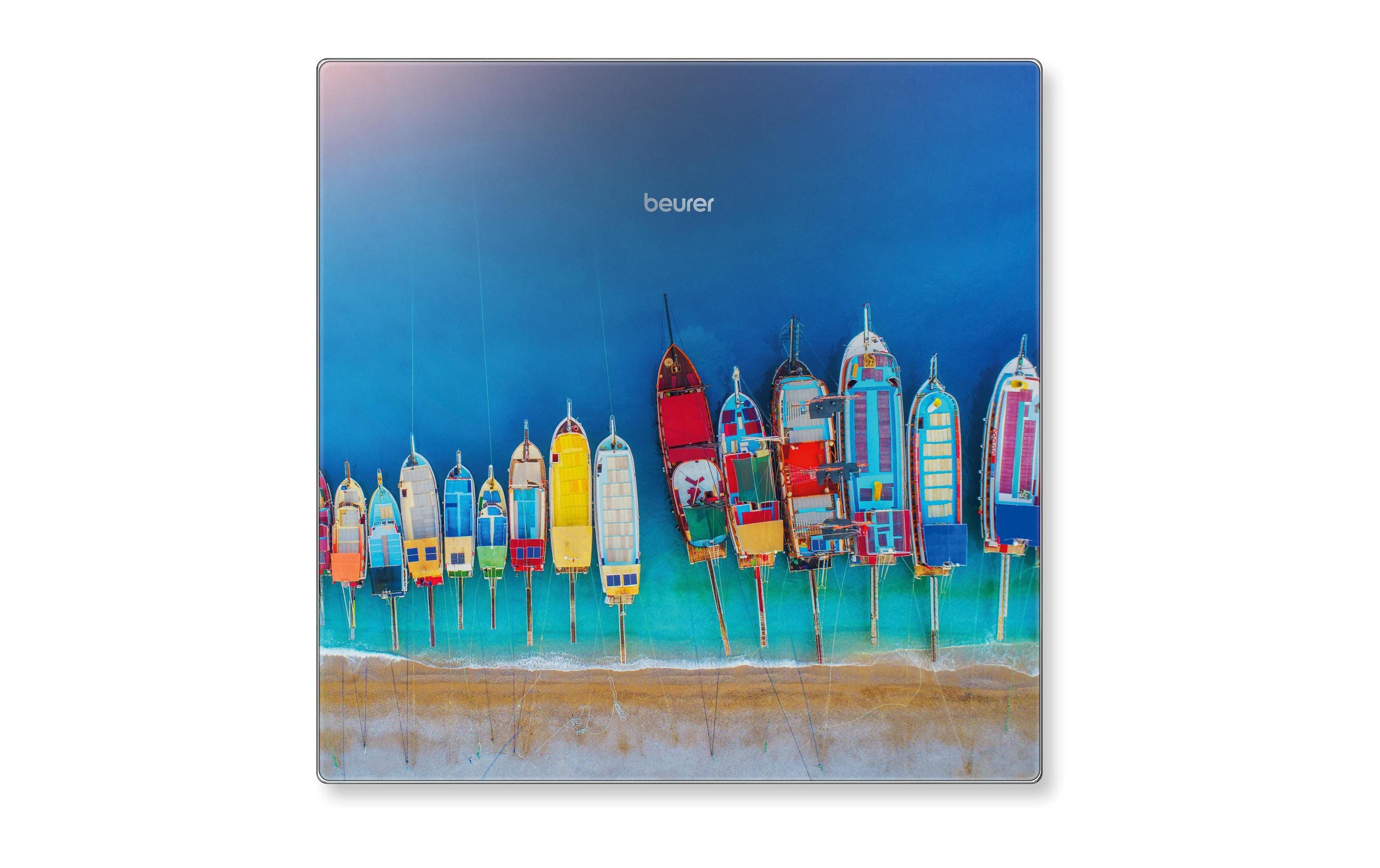 Beurer Personenwaage GS215 Boats Blau; Mehrfarbig