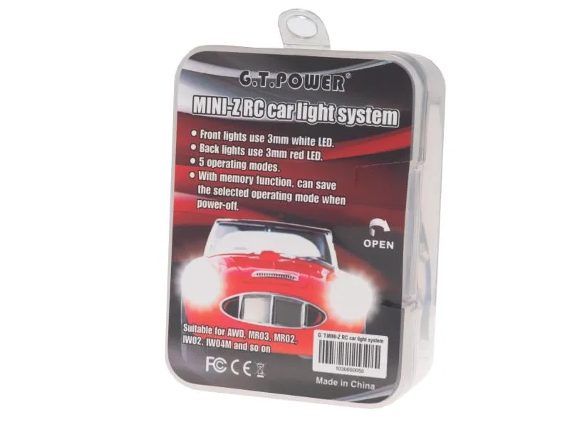 G.T. Power Modellbau-Beleuchtung Mini-Z RC Car LED G.T. Power Modellbau-Beleuchtung Mini-Z RC Car LED