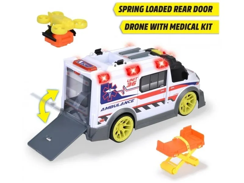 Dickie Toys Rettungsfahrzeug Ambulanz Dickie Toys Rettungsfahrzeug Ambulanz