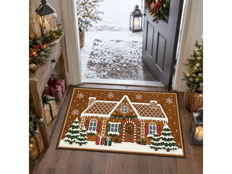 Conceptum Hypnose Türmatte XMAS 60 x 100 cm Braun Conceptum Hypnose Türmatte XMAS 60 x 100 cm Braun