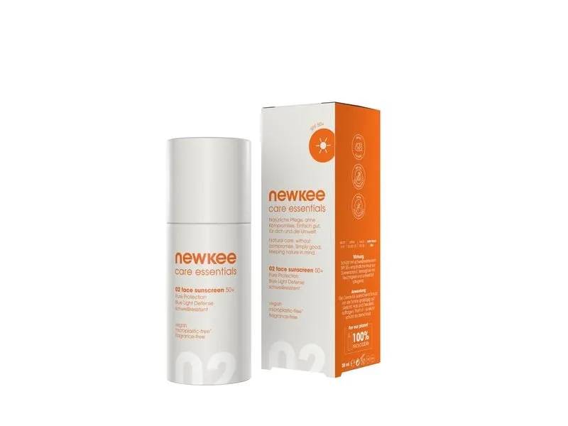 Newkee Gesichtssonnencreme Face Sunscreen 50+ wasserfest 30 ml Newkee Gesichtssonnencreme Face Sunscreen 50+ wasserfest 30 ml
