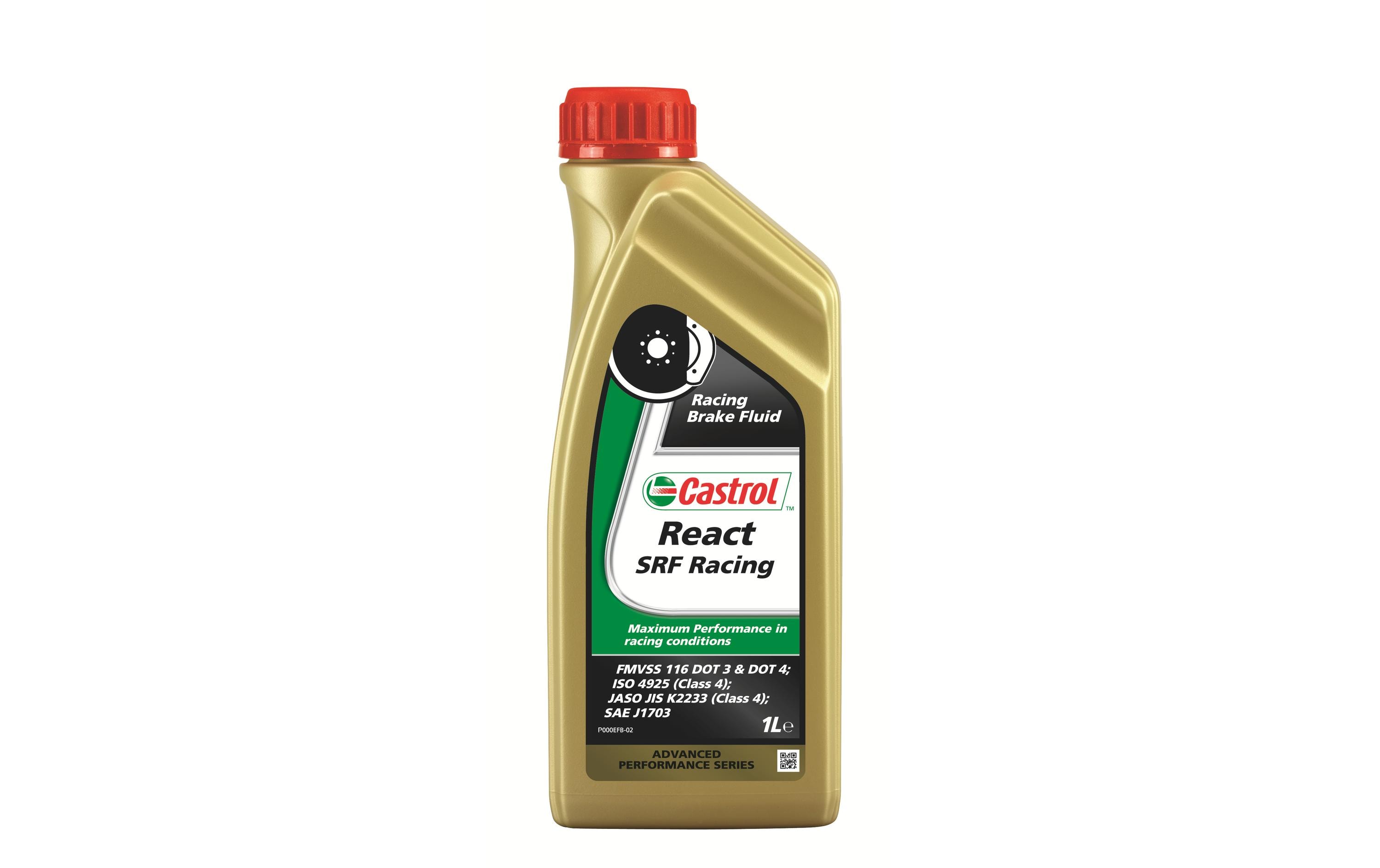 Castrol Bremsflüssigkeit React SRF Racing, 1 l