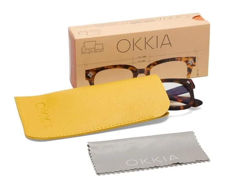 OKKIA Bildschirmbrille Giovanni Classic Havanna, +0,0 OKKIA Bildschirmbrille Giovanni Classic Havanna, +0,0