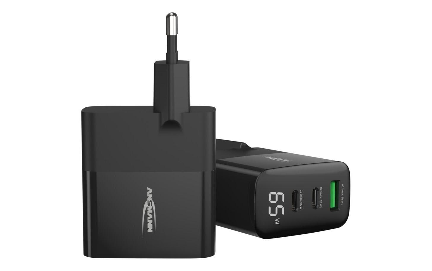 Ansmann USB-Wandladegerät Home Charger HC365PD 3A, 65W, 3x USB Ansmann USB-Wandladegerät Home Charger HC365PD 3A, 65W, 3x USB