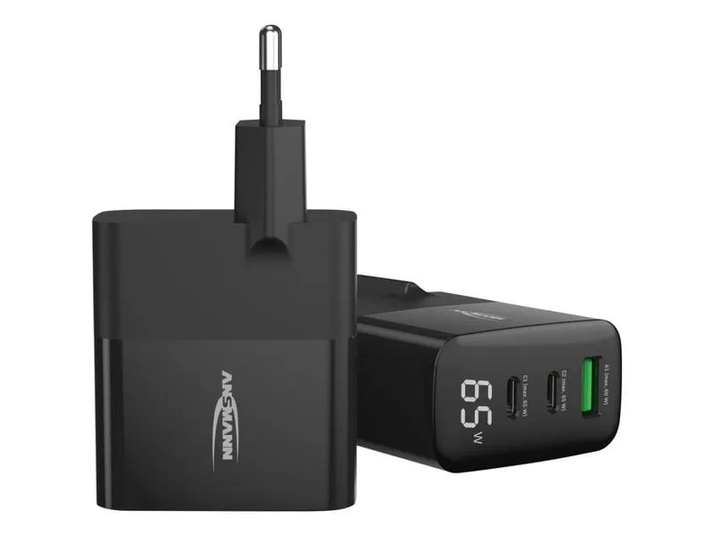 Ansmann USB-Wandladegerät Home Charger HC365PD 3A, 65W, 3x USB Ansmann USB-Wandladegerät Home Charger HC365PD 3A, 65W, 3x USB