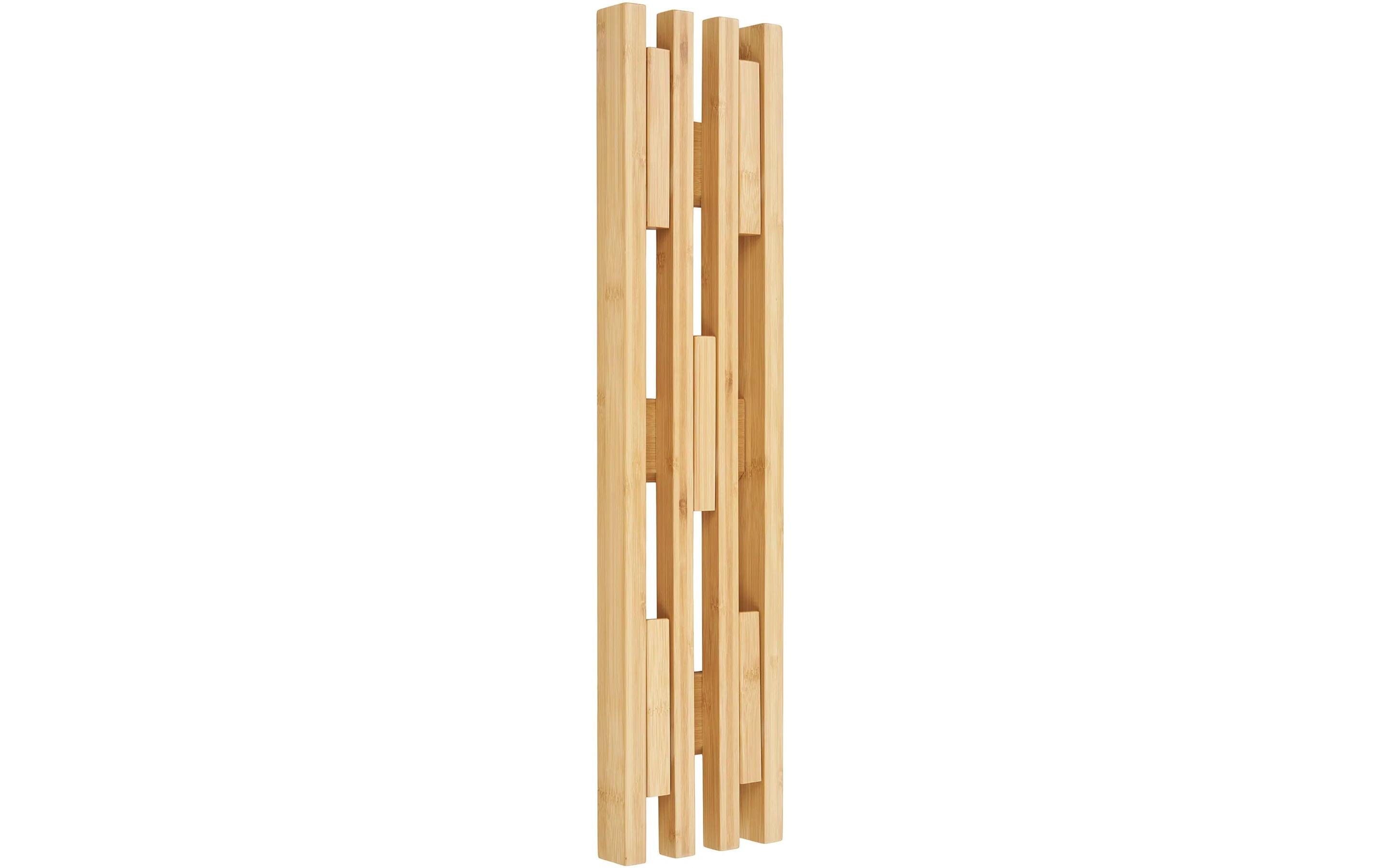 House Nordic Wandgarderobe Ember 5 Haken, 14 cm x 60 cm, Braun