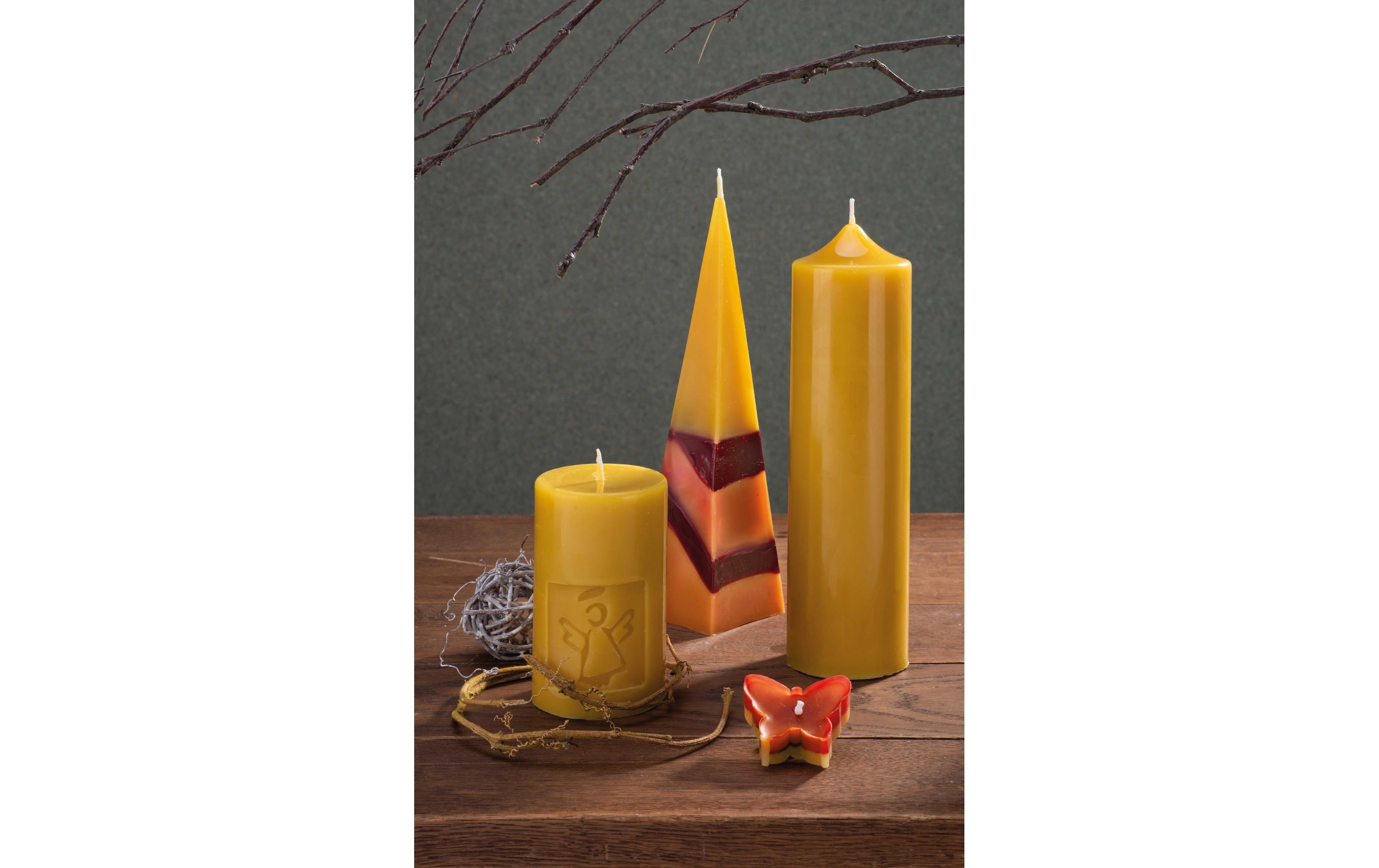 Glorex Bienenwachs 125g Orange