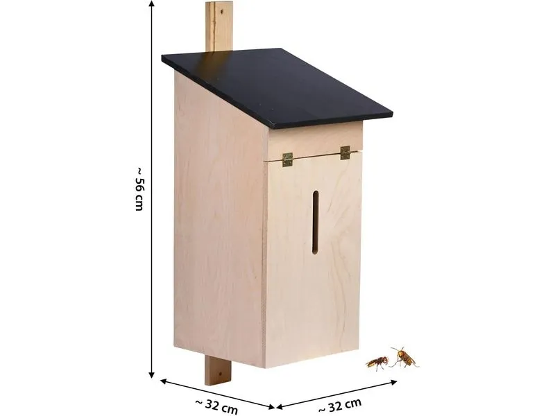 dobar Hornissenkasten aus Holz Dunkelbraun FSC dobar Hornissenkasten aus Holz Dunkelbraun FSC