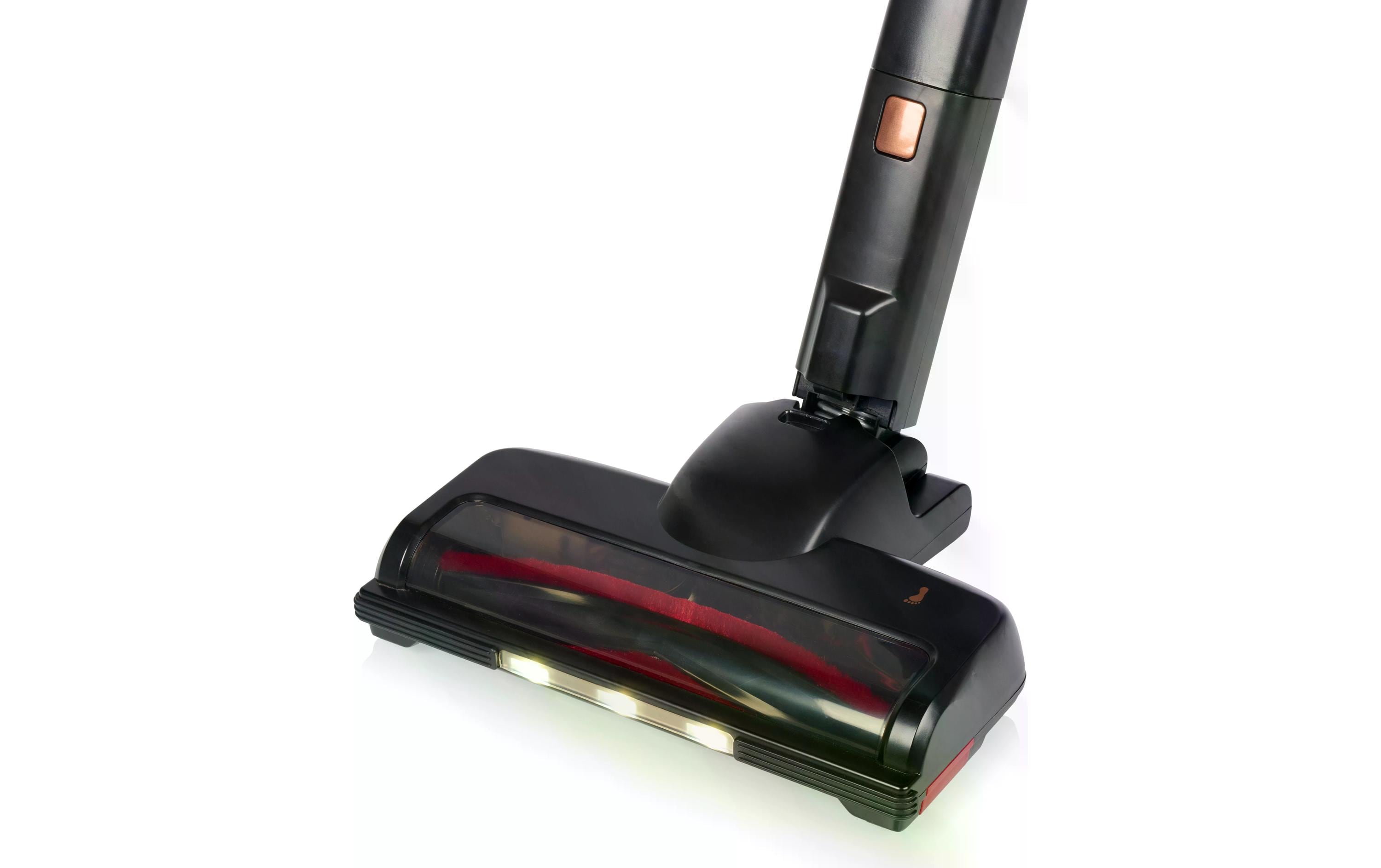 Princess Akku-Hand- und Stielsauger Schwarz/Silber