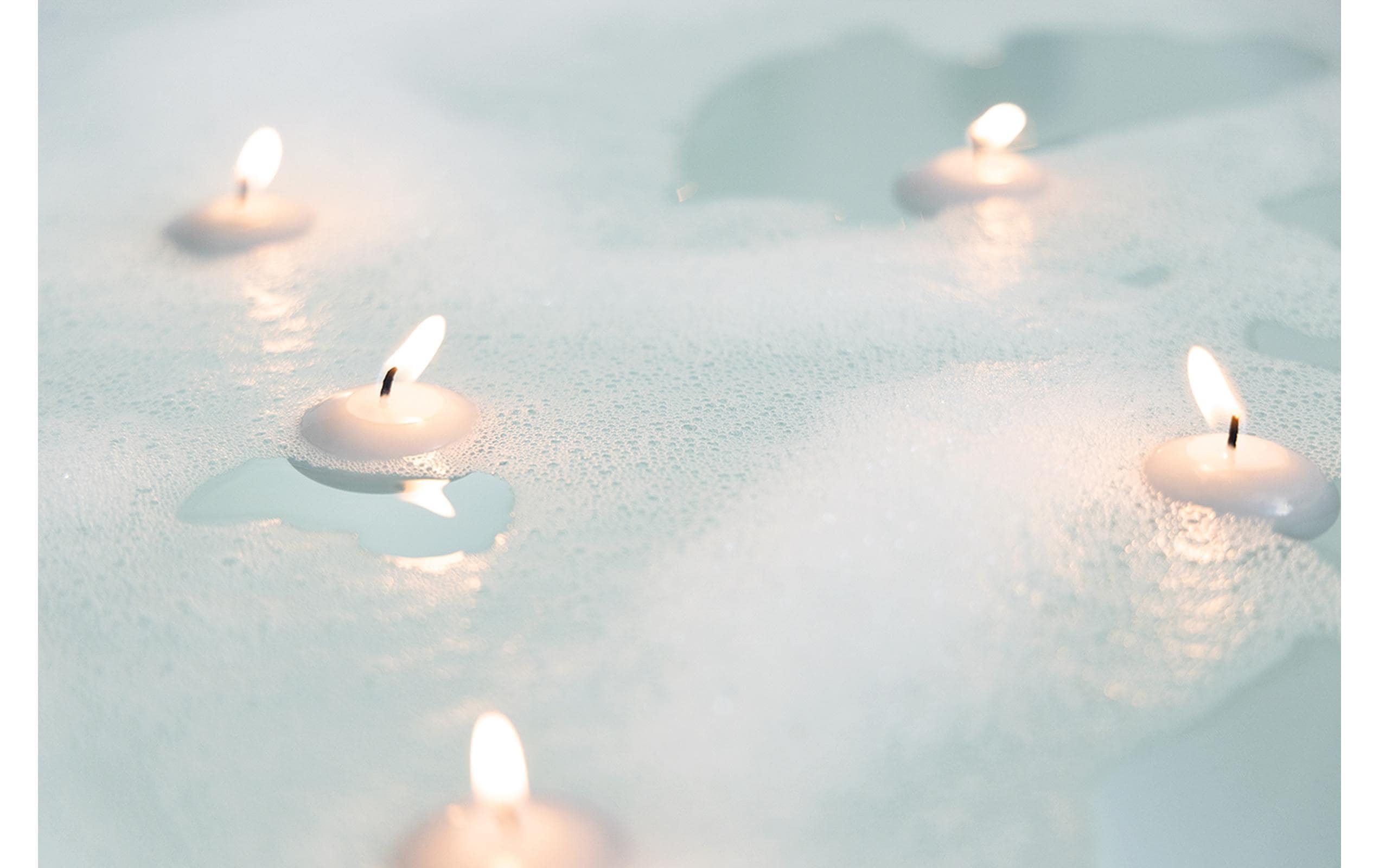 balthasar Schwimmkerze Lino 1 Stück, Weiss