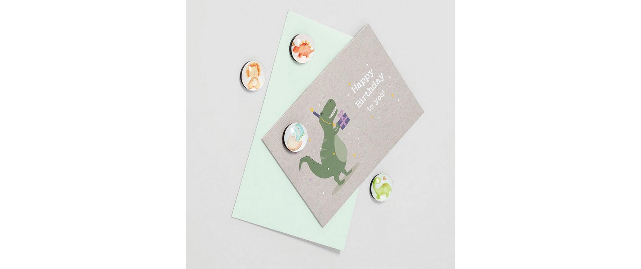 Zeller Present Magnete Dinos 4 Stück