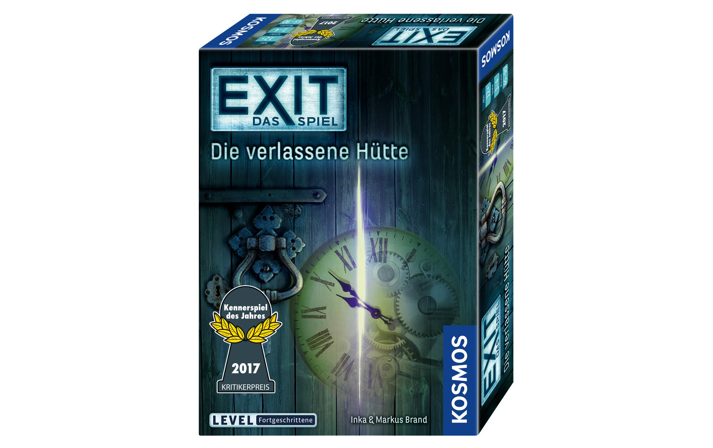 Kosmos Kennerspiel EXIT: Die verlassene Hütte Kosmos Kennerspiel EXIT: Die verlassene Hütte