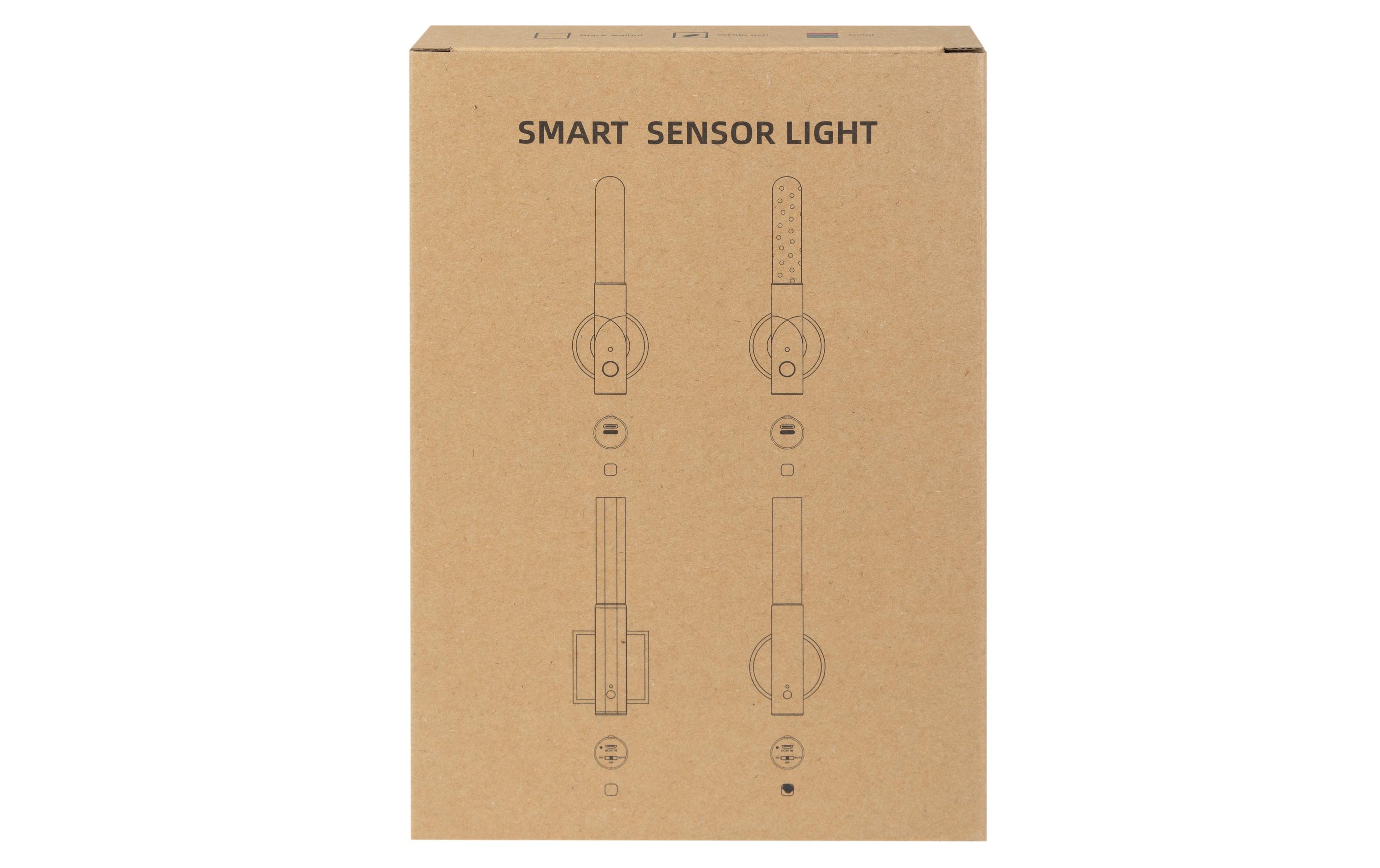 FTM Wandleuchte mit Lichtsensor, Hellbraun, 2 Stk.